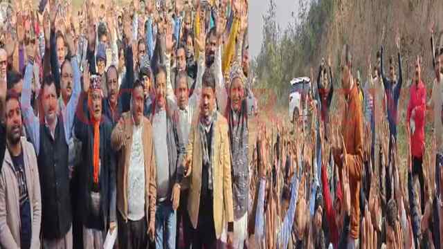 हिम Chandigarh Township का किसानों ने जताया विरोध, की ये मांग, देखें वीडियो