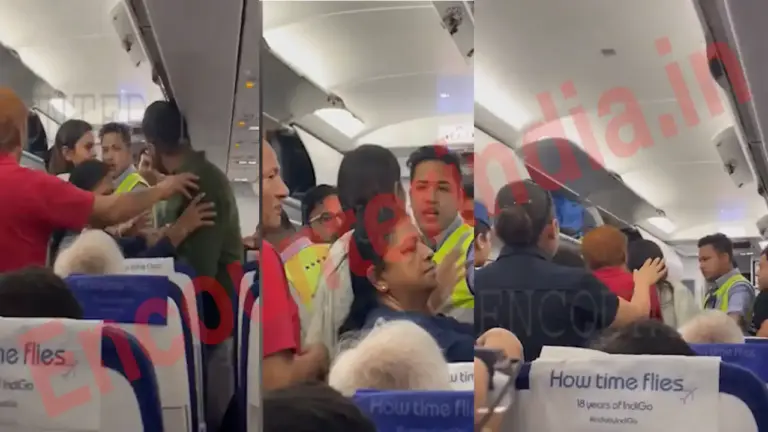 IndiGo की Flight में यात्रियों में हुआ हंगामा, वीडियो वायरल