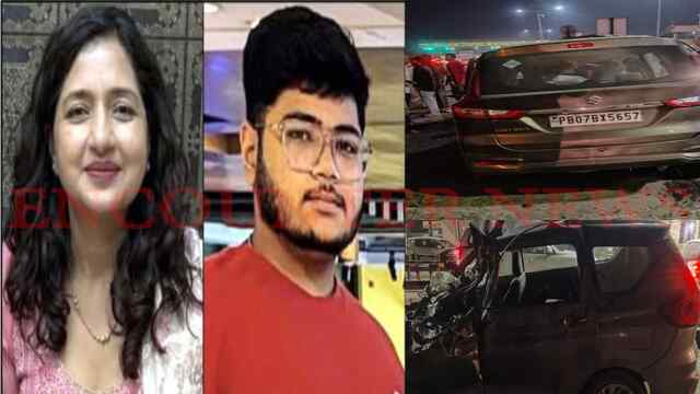 Jalandhar-Pathankot Highway पर 2 कारों की टक्कर में 3 की मौत, देखें वीडियो