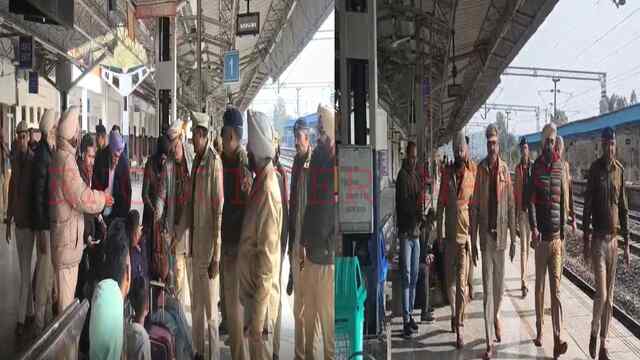 Punjab News: Action में आई पुलिस, रेलवे स्टेशन पर दी दबिश, देखें वीडियो
