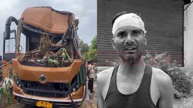 Punjab News: अमरनाथ यात्रा से लौट रहे यात्रियों की बस पलटी, कई घायल, देखें वीडियो