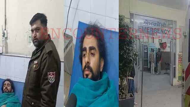 Punjab News: एसटीएफ ने बदमाश का किया एनकाउंटर, देखें वीडियो