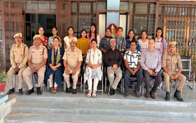 महाविद्यालय बंगाणा में प्राकृतिक आपदाओं से निपटने के लिए मेगा मॉक एक्सरसाइज का आयोजन