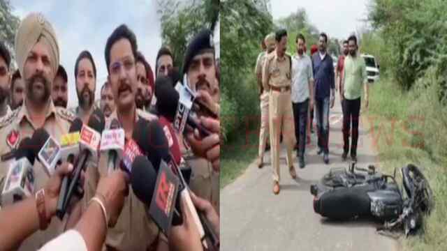Punjab News: प्रॉपर्टी डीलर के दफ्तर पर फायरिंग मामले में पुलिस और शूटर्स में चली गोलियां, देखें वीडियो