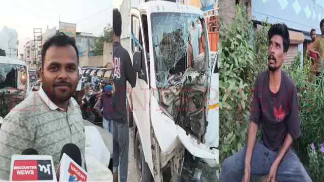 Punjab News: नेशनल हाईवे पर हुए सड़क हादसे में दो लोग घायल, देखें वीडियो
