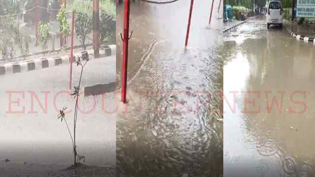 Ludhiana में सावन की हुई पहली बारिश, लोगों को मिली राहत, देखें वीडियो