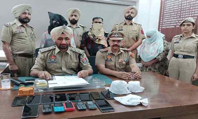 Punjab News: 9 लाख की ड्रग मनी, हेरोइन और 15 फोन बरामद, दपंति सहित 3 गिरफ्तार