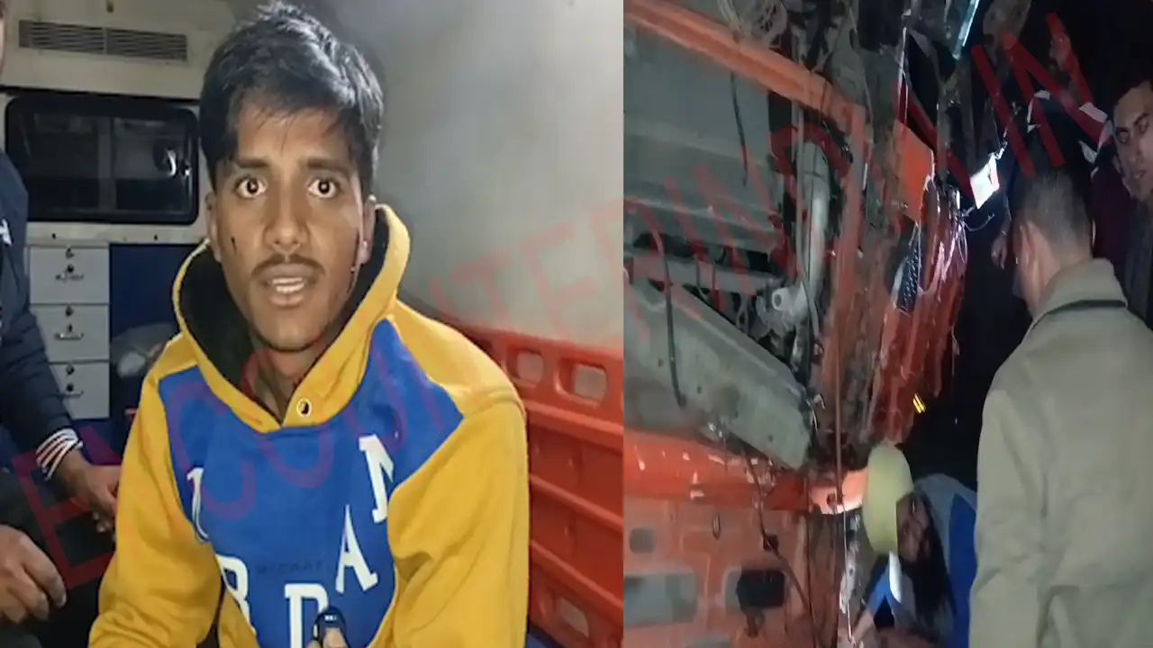 Punjab News: पुल से नीचे गिरा ट्राला, ड्राइवर की मौत, देखें वीडियो