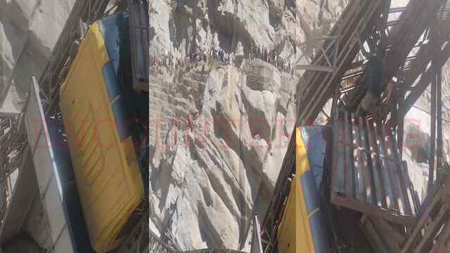 ताश के पत्तों की तरह गिरा NH-5 पर बना पुल, 3 जिलों का संपर्क प्रभावित, गुजर रहा ट्रक नदी में गिरा, देखें वीडियो