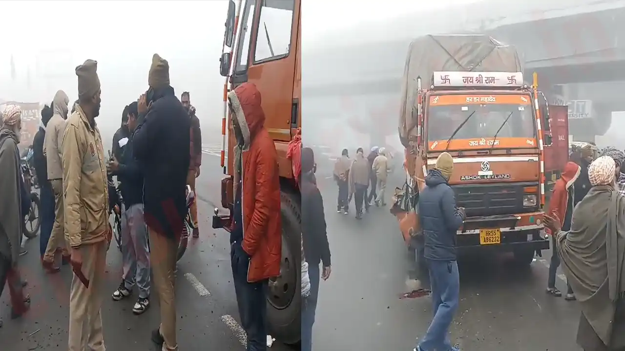 Punjab News: दरगाह पर माथा टेकने जा रहे बाइक सवार युवकों की ट्रक से टक्कर, एक की मौत, देखें वीडियो