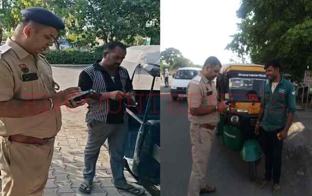 Haryana News: ट्रैफिक पुलिस ने दो दिन में 138 ऑटो चालकों के काटे चालान, देखें वीडियो
