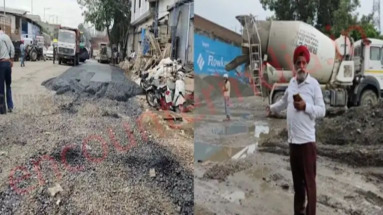 Punjab News: ठेकेदार पर लगे निजी जमीन पर सड़क बनाने के आरोप, देखें वीडियो