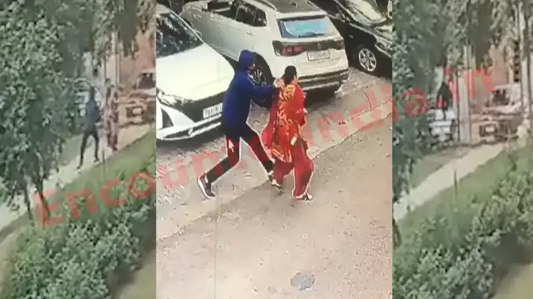 Punjab News: ​​​​​​​Shopping से आ रही महिला के गले से चेन छीनकर स्चेनर फरार, देखें CCTV