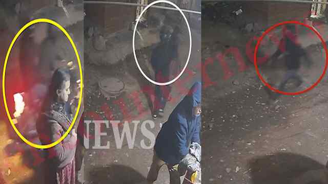 दुकान से सामान लेकर घर जा रही महिला से लूट, इलाके में दहशत, देखें CCTV