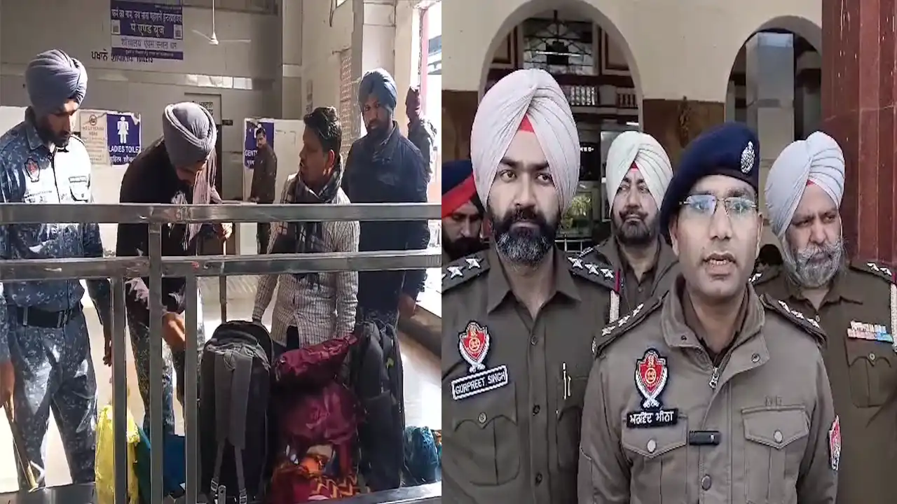 Punjab News: Railway Station और Bus Stand पर पुलिस ने चलाया सर्च अभियान, देखें वीडियो