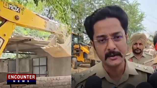Punjab News: 8 नशा तस्करों के अवैध निर्माण पर चला पीला पंजा, देखें वीडियो