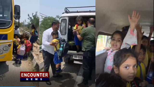 Haryana News: मासूम बच्चों की सुरक्षा से कर रहे थे खिलवाड़, DTO ने निजी स्कूल वाहन पर की कार्रवाई, देखें Video