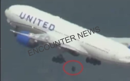 उड़ान भरते समय ही निकल गया Plane का Wheel, मचा हड़कंप