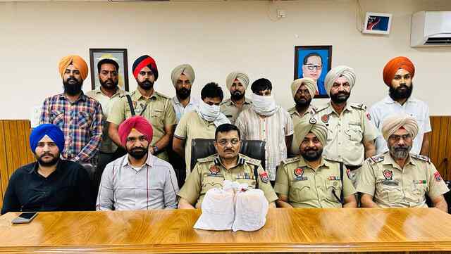 Punjab : करोड़ों की हैरोइन सहित 4 तस्कर गिरफ्तार