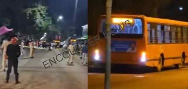 Bus में Bomb की सूचना मिलने पर मचा हड़कंप