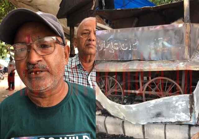 Jalandhar: इस इलाके में शरारती अनंसरों ने नान की रेहड़ी को लगाई आग, देखें Live