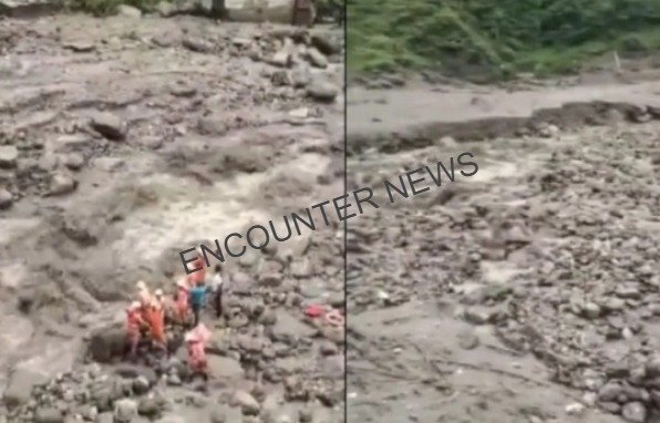 बादल फटने से 28 लोग लापता, एक की मौत