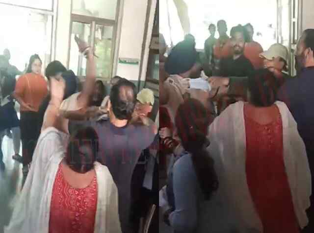 Jalandhar: लड़ाई का अखाड़ा बना Civil Hospital, सिक्योरिटी गार्ड और व्यक्ति में जमकर चले थप्पड़, देखें वीडियो