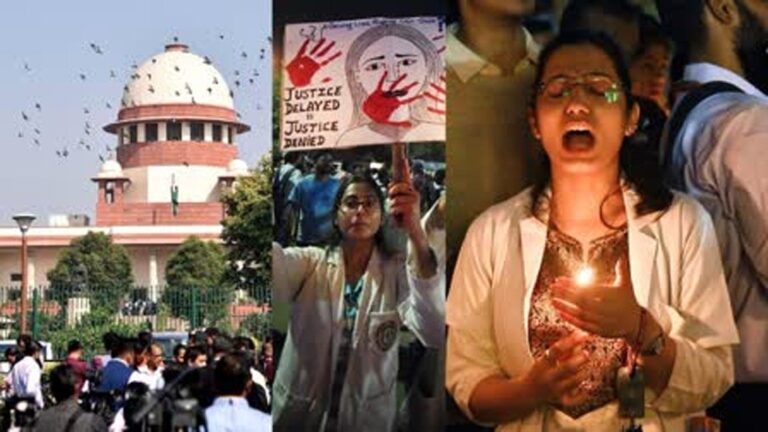 उच्चतम न्यायालय ने चिकित्सक से बलात्कार-हत्या के मामले में ये लिया संज्ञान