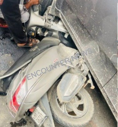तेज रफ्तार Car ने सब इंस्पेक्टर को कुचला