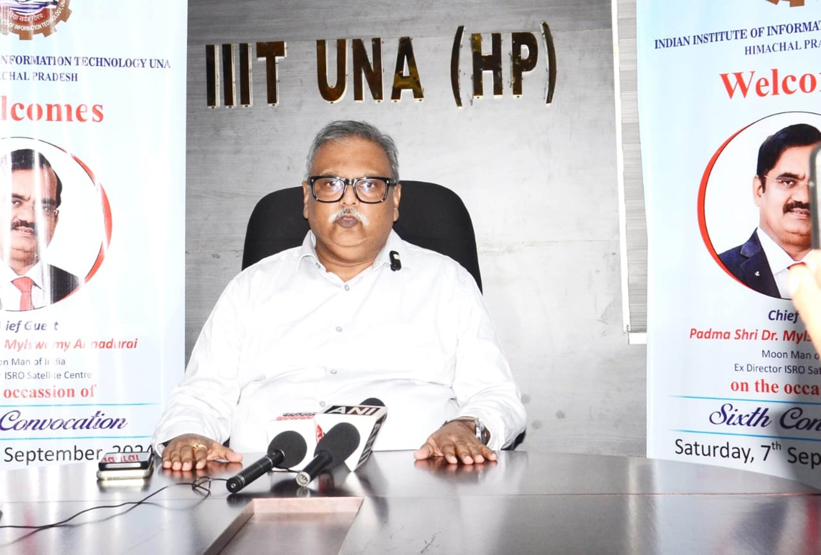 आईआईआईटी ऊना का छठा दीक्षांत समारोह 7 सितंबर को, पद्मश्री डॉ. मायस्वामी अन्नादुराई होंगे मुख्य अतिथि