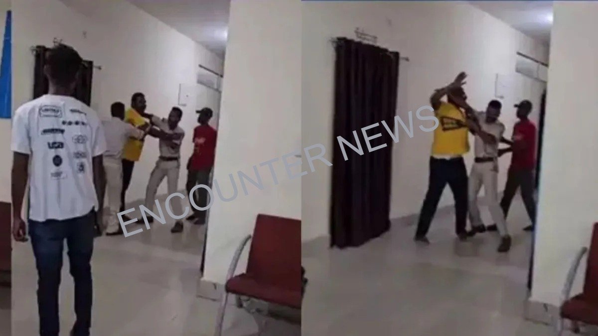 थाने के अंदर हुई पुलिसकर्मी की पिटाई, जाने वजह