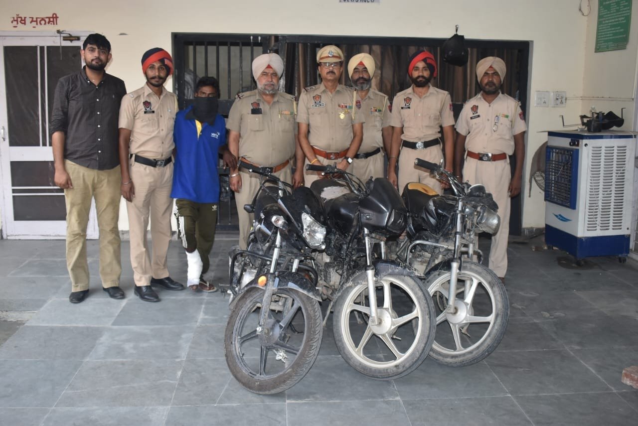 Jalandhar: चोरी की 3 मोटरसाइकिल सहित 2 गिरफ्तार, देखें वीडियो