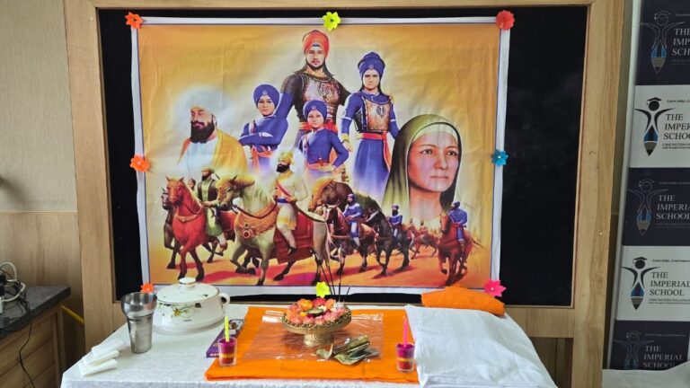 Adampur: The Imperial School में साहिबजादों की शहादत को समर्पित सुखमनी साहिब के पाठ