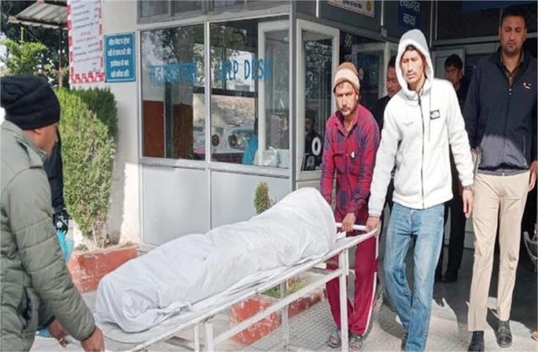 पैर फिसलने से व्यक्ति की हुई मौत, जाने मामला