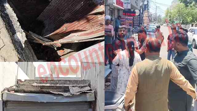 Jalandhar News: इस इलाके में गिरा दुकान पर निर्माणधीन बिल्डिंग का मलबा, देखें Live