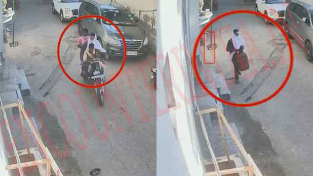 Punjab News: दिन-दिहाड़े बाइक सवार व्यक्ति घर से Cylinder लेकर फरार, देखें वीडियो