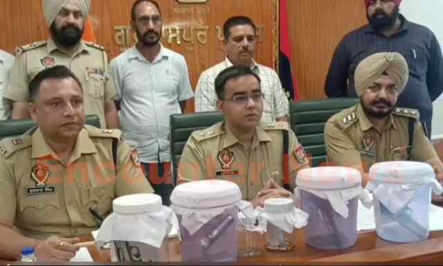 Punjab News: 4 पिस्तौल और भारी मात्रा में कारतूस के साथ 2 युवक गिरफ्तार, देखें वीडियो