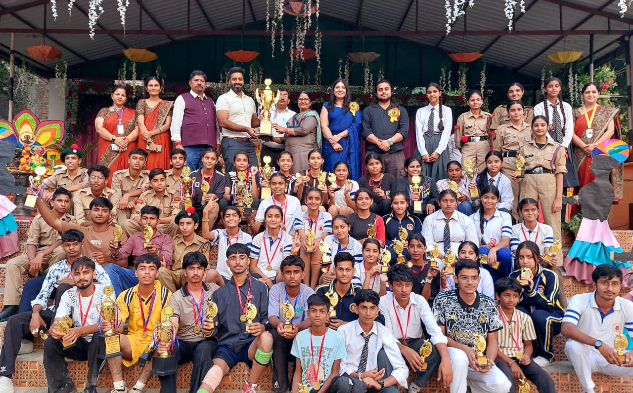 दो दिवसीय जिला स्तरीय (सीबीएसई) खेलकूद प्रतियोगिता का सफल समापन