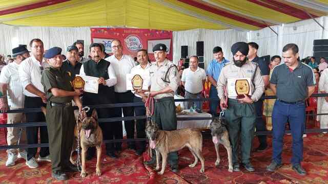 हरोली उत्सव के तीसरे दिन डाॅग शो रहा मुख्य आकर्षण