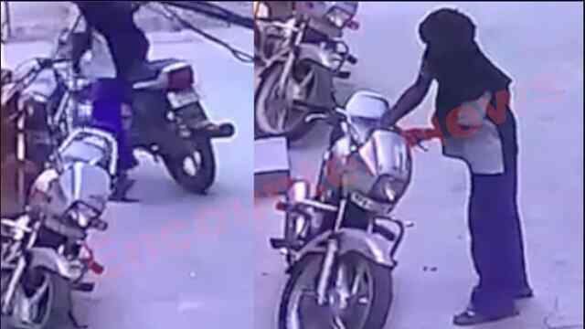 Jalandhar News: चंद सैकेंड में घर के बाहर से बाइक लेकर चोर फरार, देखें CCTV
