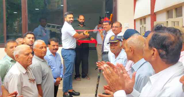 उपायुक्त ने जिला सैनिक कल्याण कार्यालय में आधुनिक सम्मेलन कक्ष का किया लोकार्पण