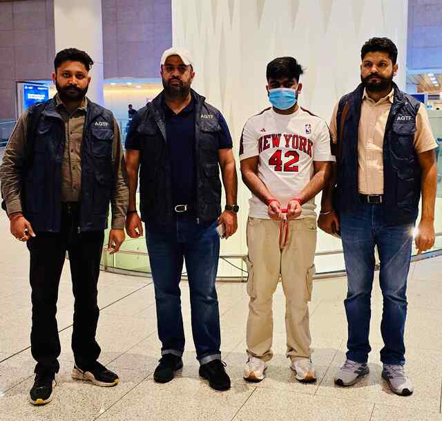 पंजाब पुलिस ने केंद्रीय एजेंसियों के समन्वय से गैंगस्टर जोबनजीत बिल्ला को इंडोनेशिया से भारत लाया