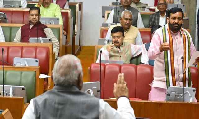 विधानसभा स्पेशल सेशन कांग्रेस ने किया बहिष्कार, CM बोले- गैर जिम्मेदाराना व्यवहार