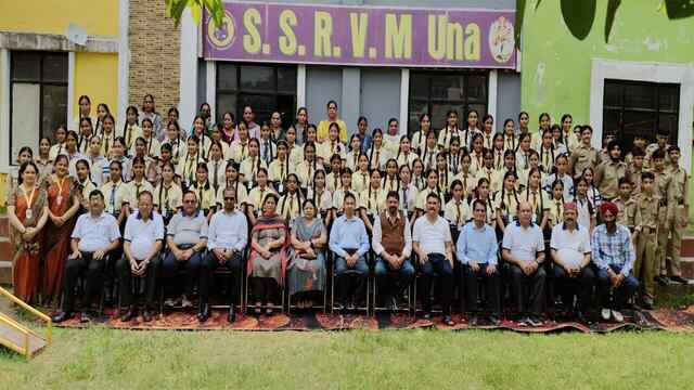 SSRVM वरिष्ठ माध्यमिक विद्यालय, ऊना में सर्वाइकल कैंसर जागरूकता संगोष्ठी आयोजित