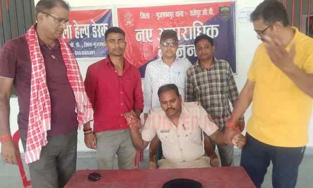 8 हजार रुपए रिश्वत लेते ASI गिरफ्तार