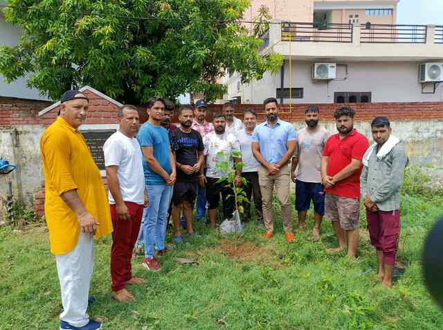 संतोषगढ़ में युवा मंडल के पौधा रोपण कार्यक्रम में शामिल हुए उपायुक्त, युवाओं के प्रयासों को सराहा