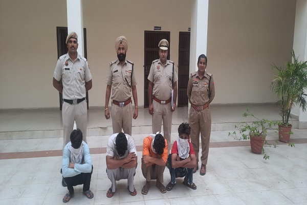 पुरानी रंजिश को लेकर युवक की हत्या मामले में 4 आरोपी गिरफ्तार