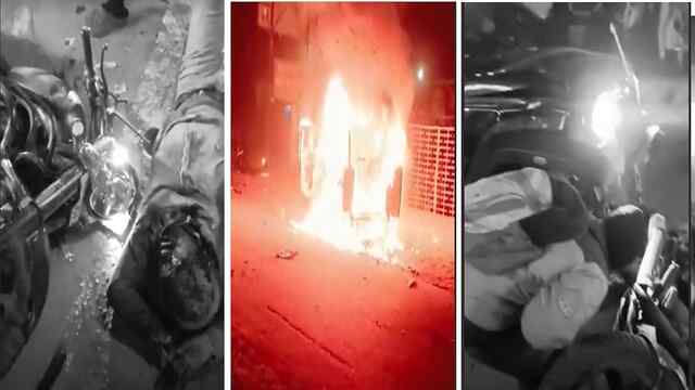 तेज रफ्तार Thar चालक का कहर, 6 लोगों को कुचला, भीड़ ने लगाई आग