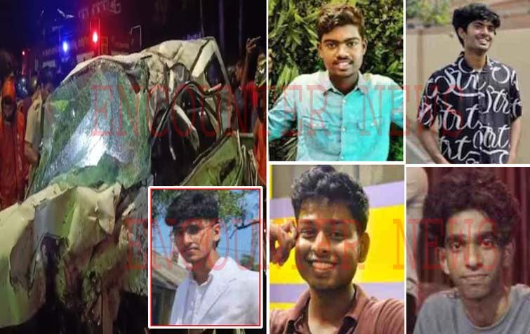 Bus और Car की टक्कर में 5 MBBS Student की मौत, गाड़ी के उड़े परखच्चे