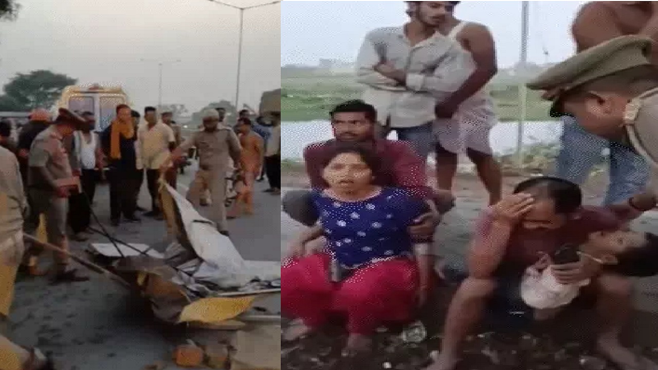 छठ पूजा के लिए जा रहे परिवार को ट्रक ने रौंदा, सास-बहू और पोते की मौत